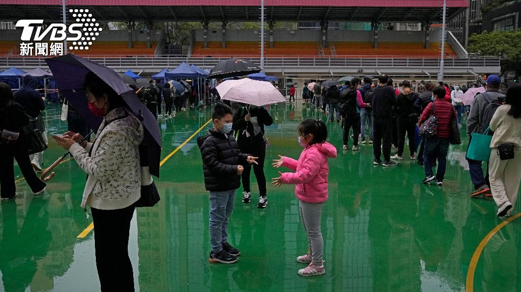 香港第五波疫情激增，下個月起擬全面普篩。（圖／達志影像美聯社）