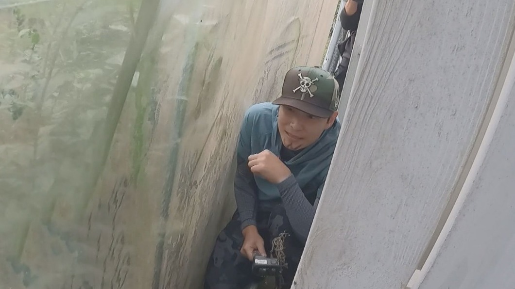 孫協志為贏不惜躲在夾縫中。（圖／中視提供）