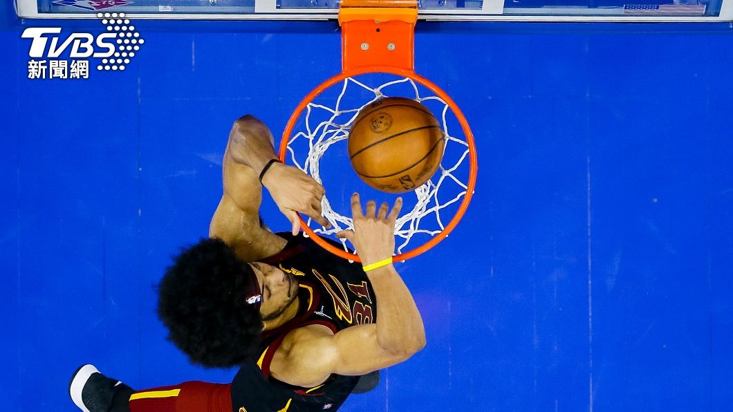 騎士隊中鋒Jarrett Allen(圖/達志影像美聯社)