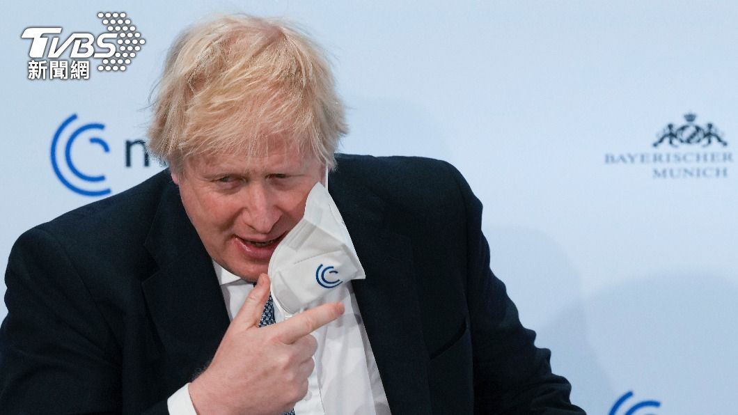 英國首相強生（Boris Johnson）。（圖／達志影像美聯社）