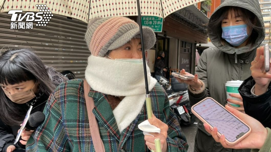 王滿嬌對於老朋友的離世感到不捨。(圖/謝佩樺攝)