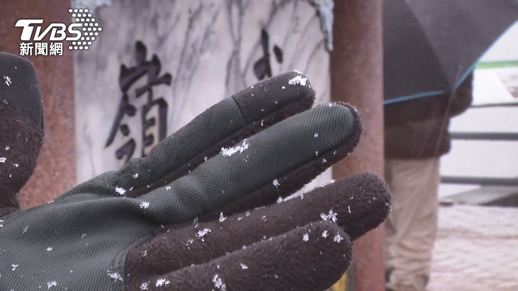 合歡山與玉山有機會降雪。(示意圖/TVBS)