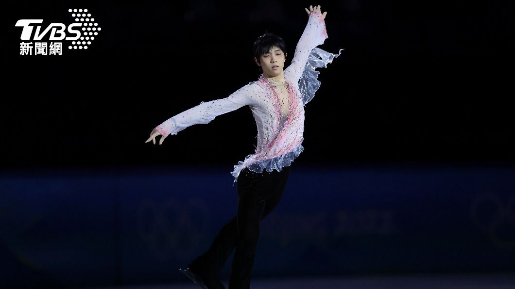 羽生結弦昨日在表演賽上,演繹日本名歌手松任谷由實的名曲《春天來了》。(圖/達志影像美聯社)