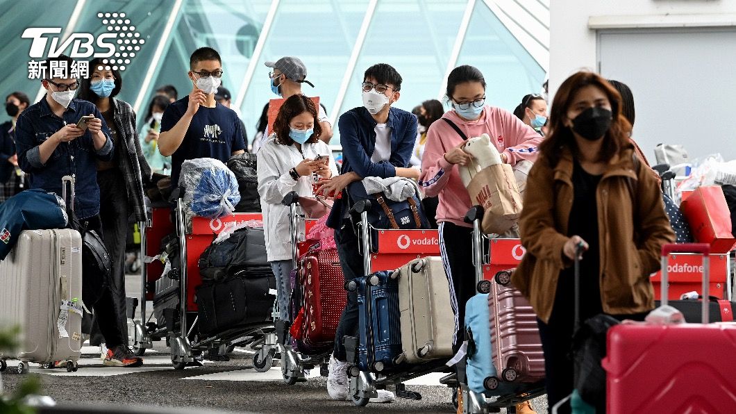 澳洲航空公司預期本週將有1萬4千名旅客入境。(圖/達志影像歐新社)