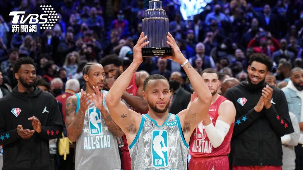 狂砍16顆三分球!家鄉奪明星賽MVP 柯瑞稱意義非凡