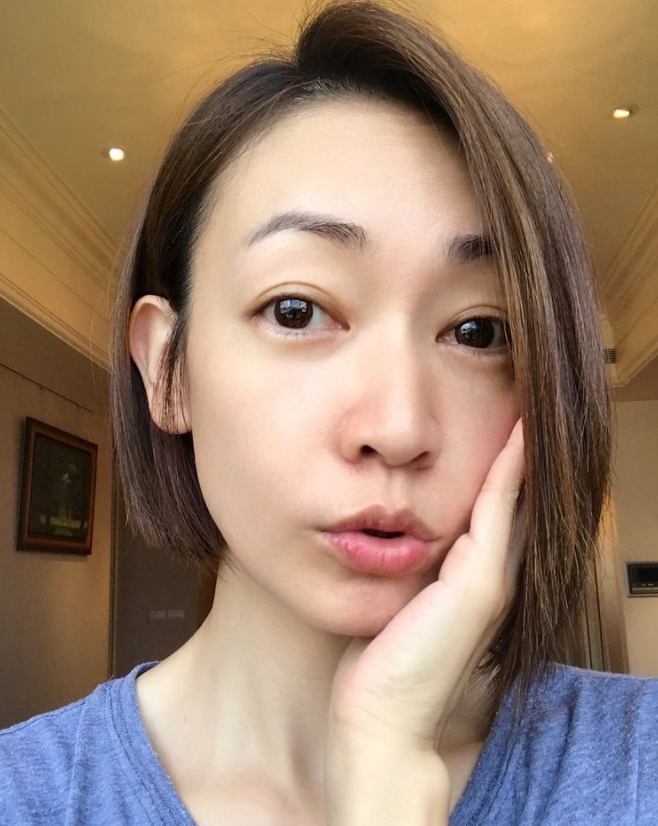 潘慧如的新造型看起來很清純。（圖／翻攝自潘慧如IG）