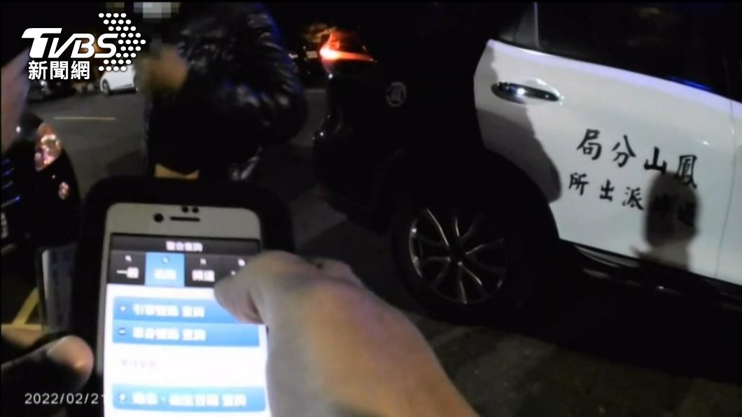 警方一查發現楊男騎的是贓車。(圖/警方提供)