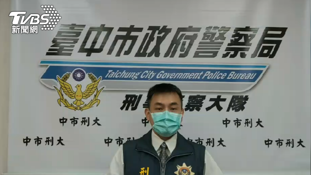 偵五隊隊長朱政憲說明案情。(圖/警方提供)