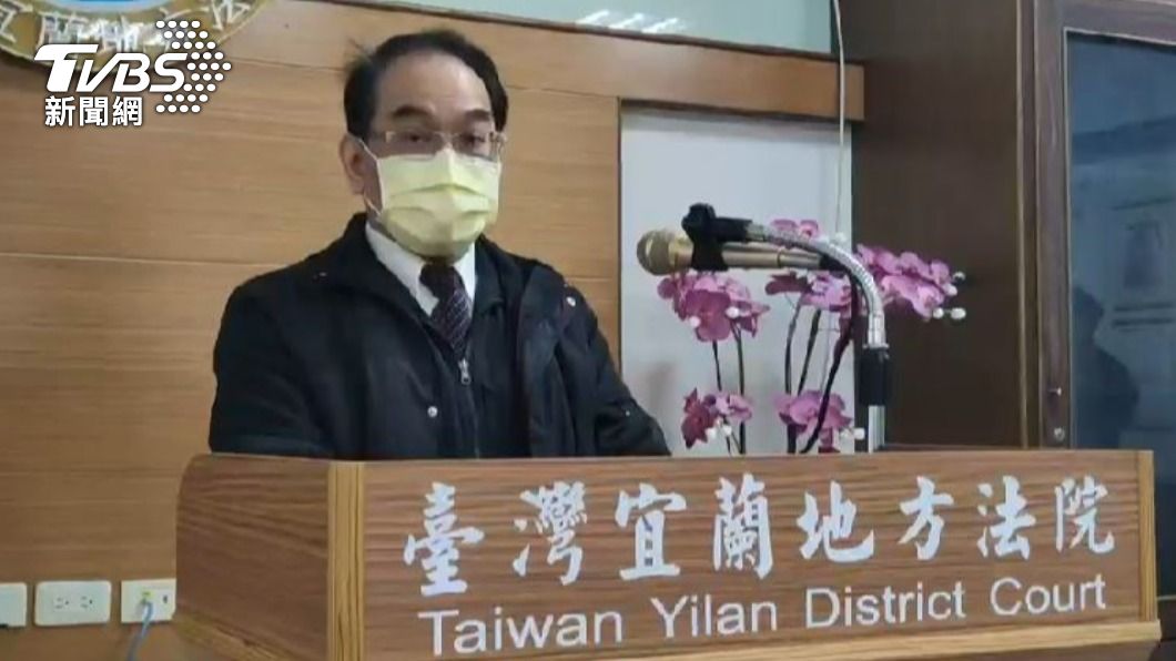 宜蘭地方法院發言人黃永勝。（圖／TVBS）