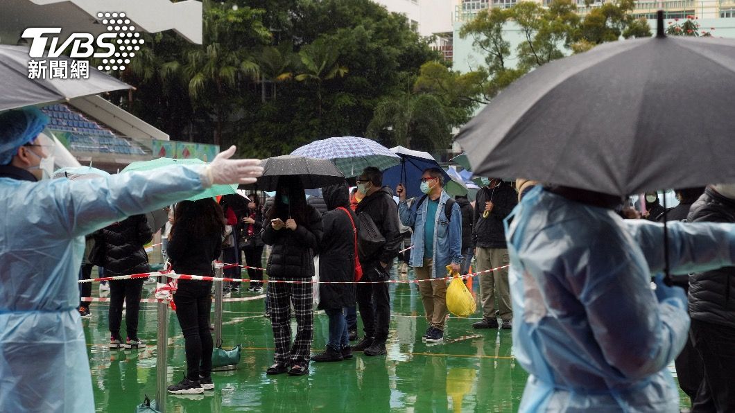 香港下週將強制全民篩檢。(圖/達志影像路透社)