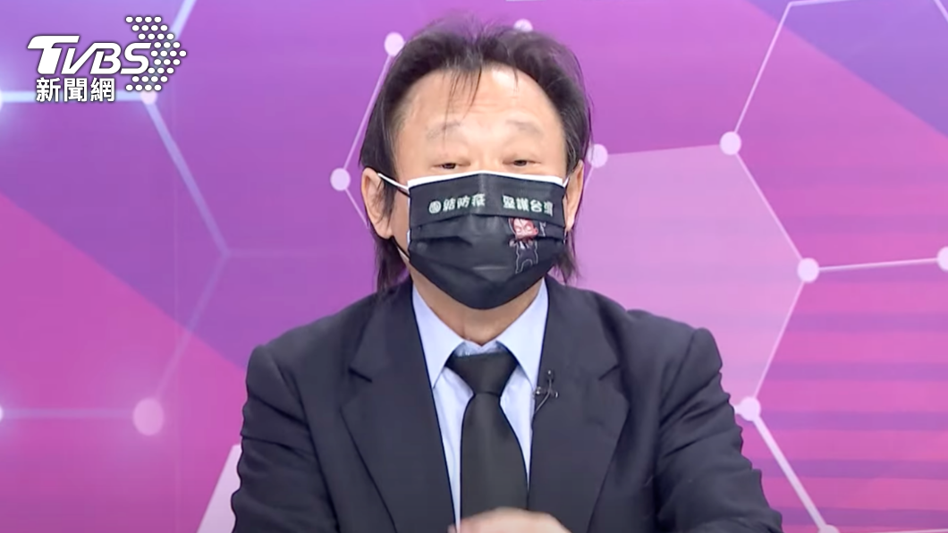 王世堅稱陳建仁具有「聖光」。(圖/TVBS)