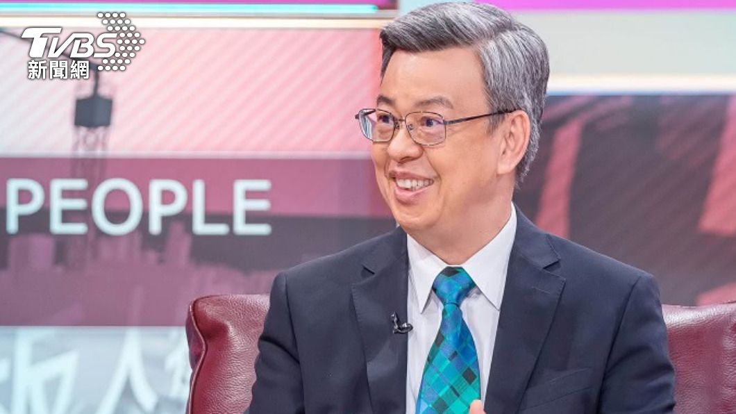 陳建仁加入民進黨被認為是選戰的活棋。(圖/TVBS)