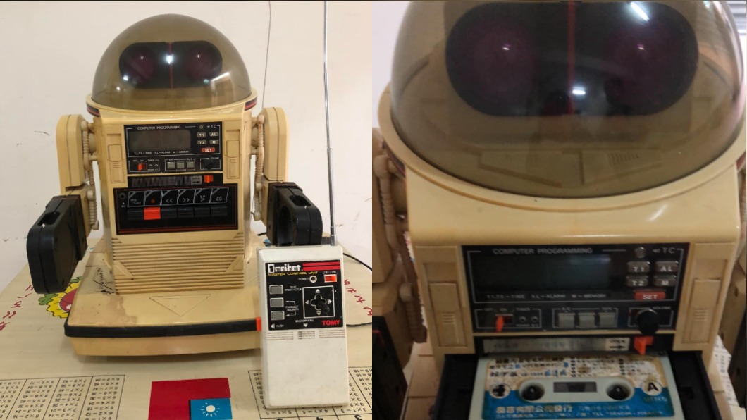翻出爸珍藏30年「復古機器人」 超狂功能網羨:傳家寶