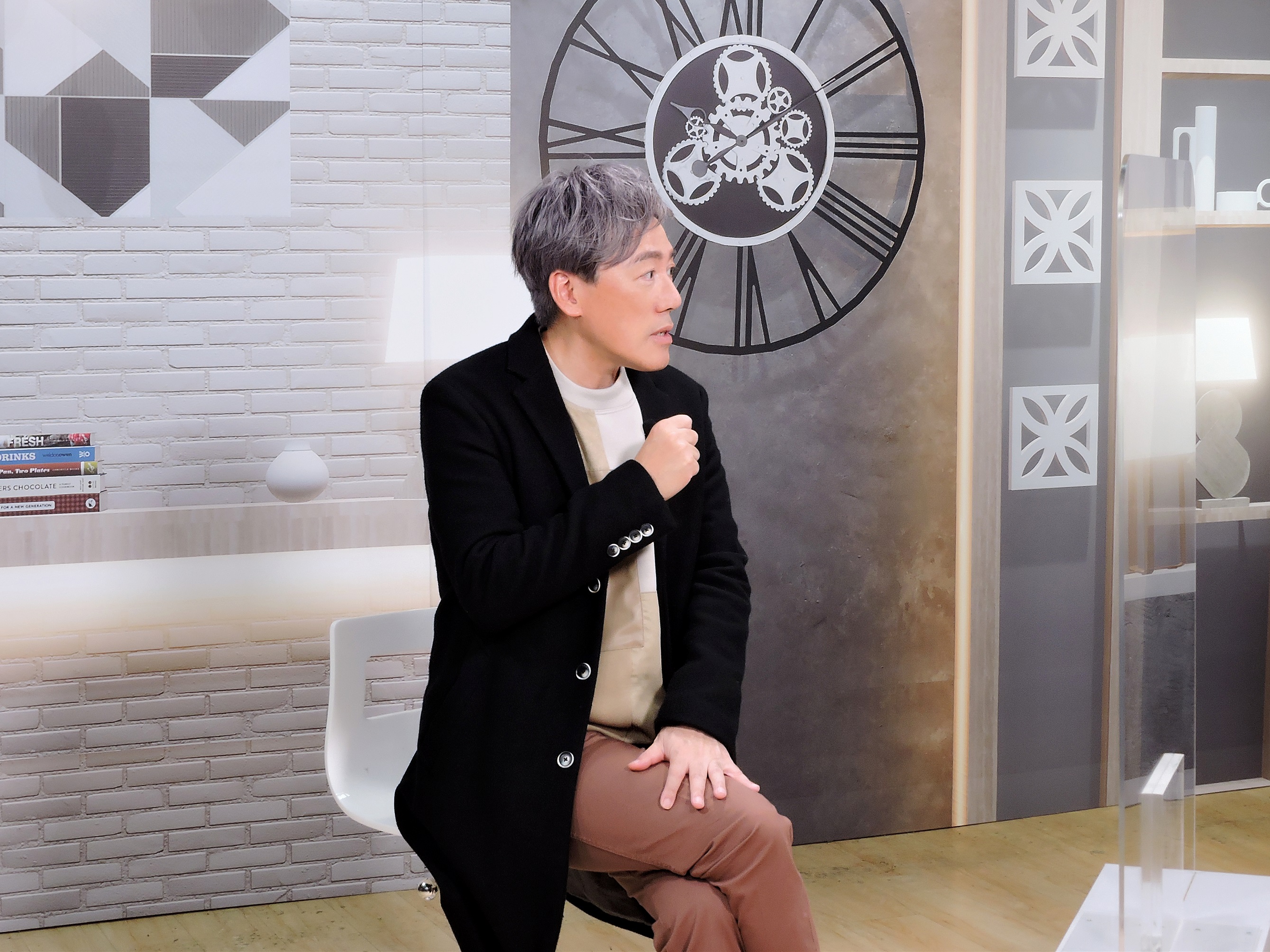 張宇分享自己與妻子維持感情的方法。 (圖/東森提供)