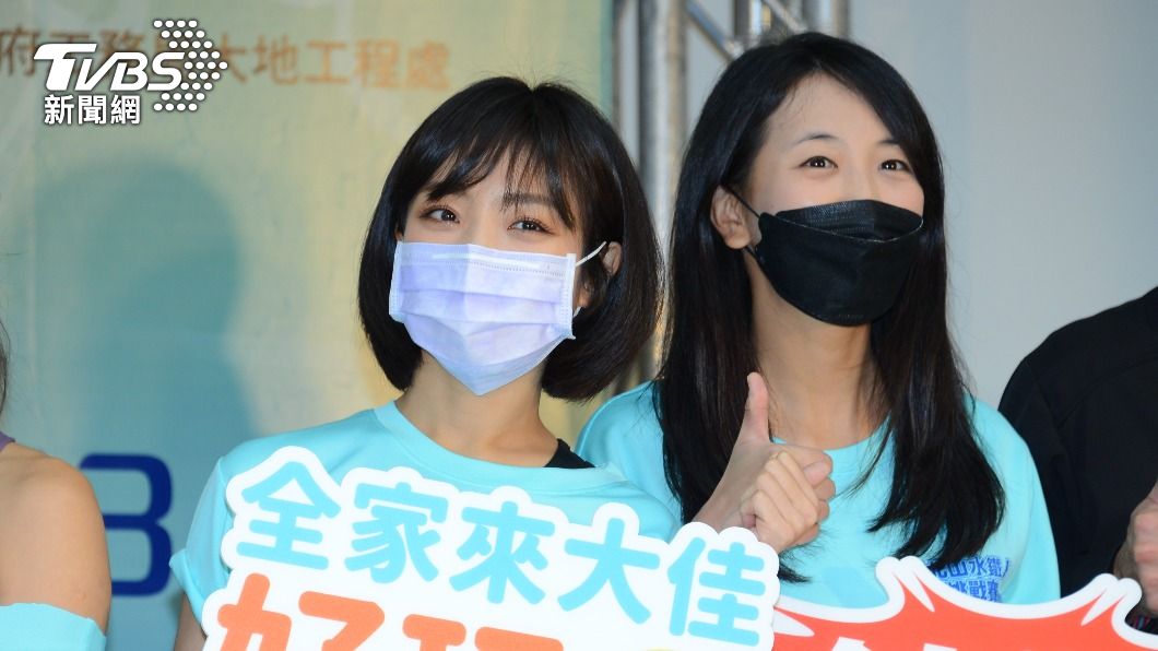 梁舒涵代班主持TVBS《食尚玩家》。（圖／許方正攝）