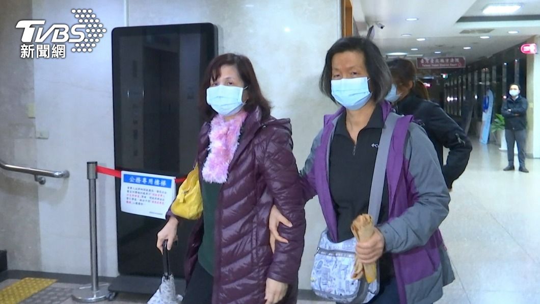 林姓廠商複訊後80萬交保。（圖／TVBS）