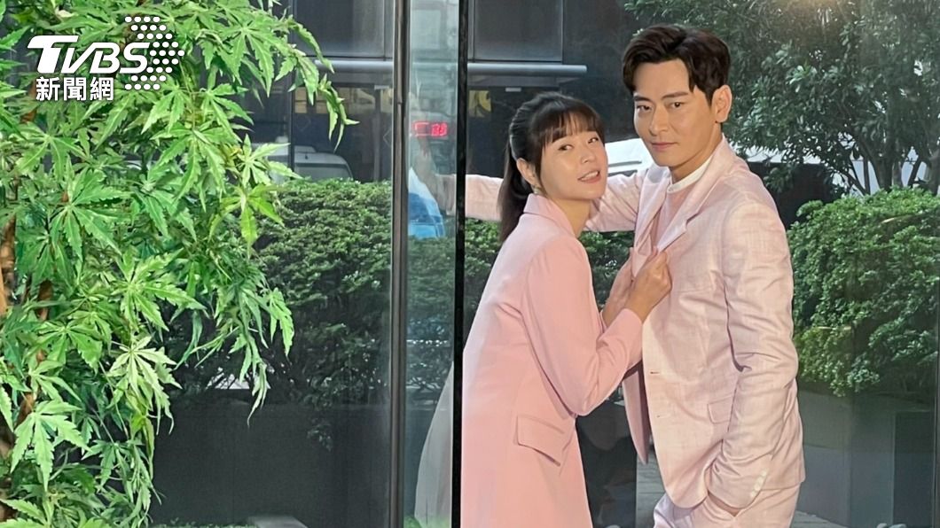 李燕、陳冠霖在新劇中將上演浪漫橋段。(圖/TVBS)