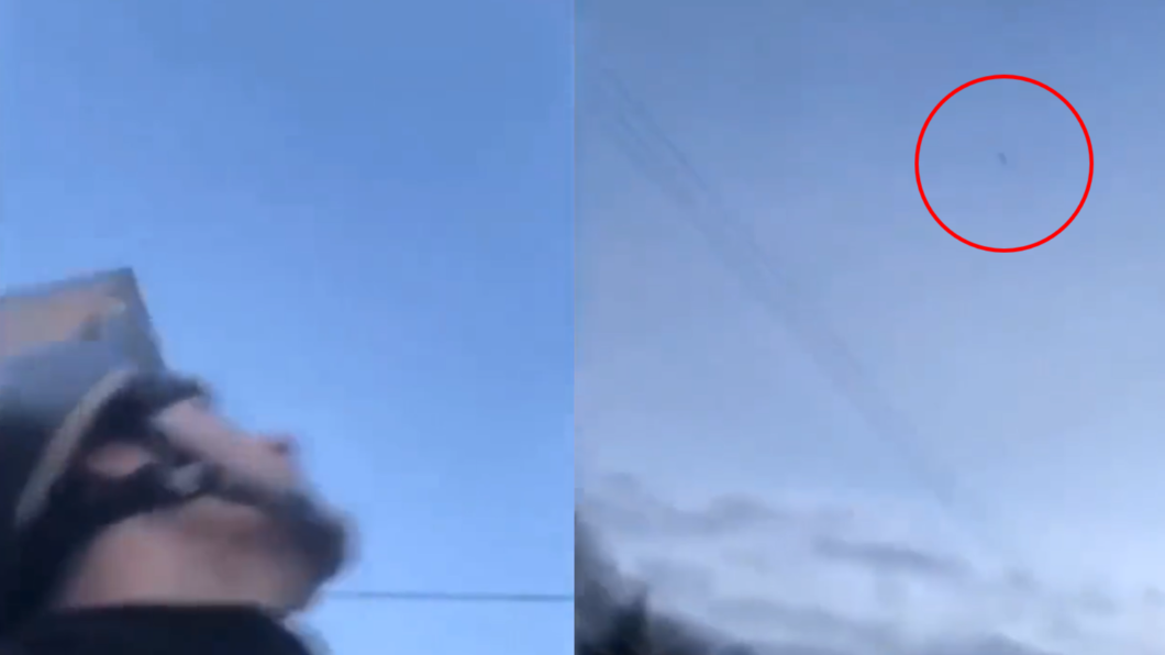 烏克蘭遭轟炸！記者播一半「導彈飛過頭頂」　恐怖畫面曝