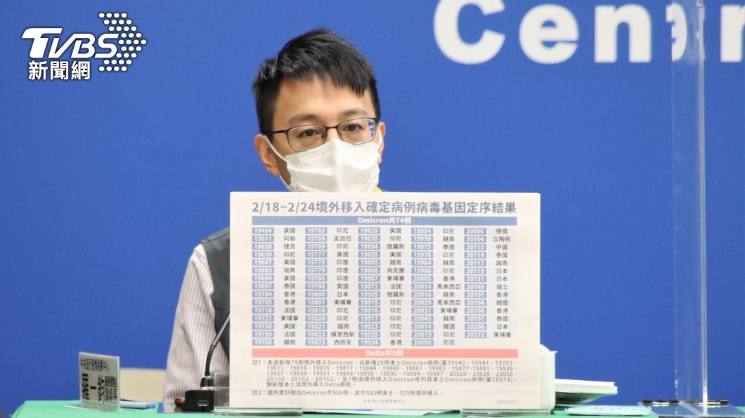 中央流行疫情指揮中心醫療應變組副組長羅一鈞。(圖/指揮中心)