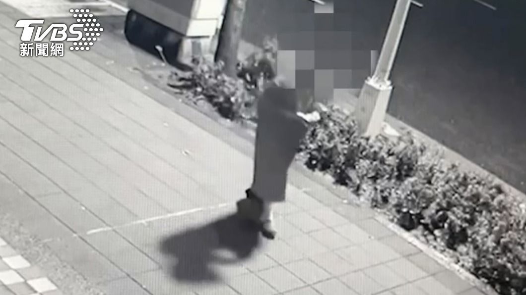慣竊徒步逃離現場。（圖／TVBS）