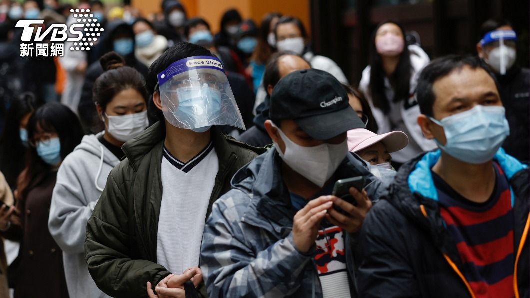 香港第五波疫情嚴峻。(圖/達志影像路透社)