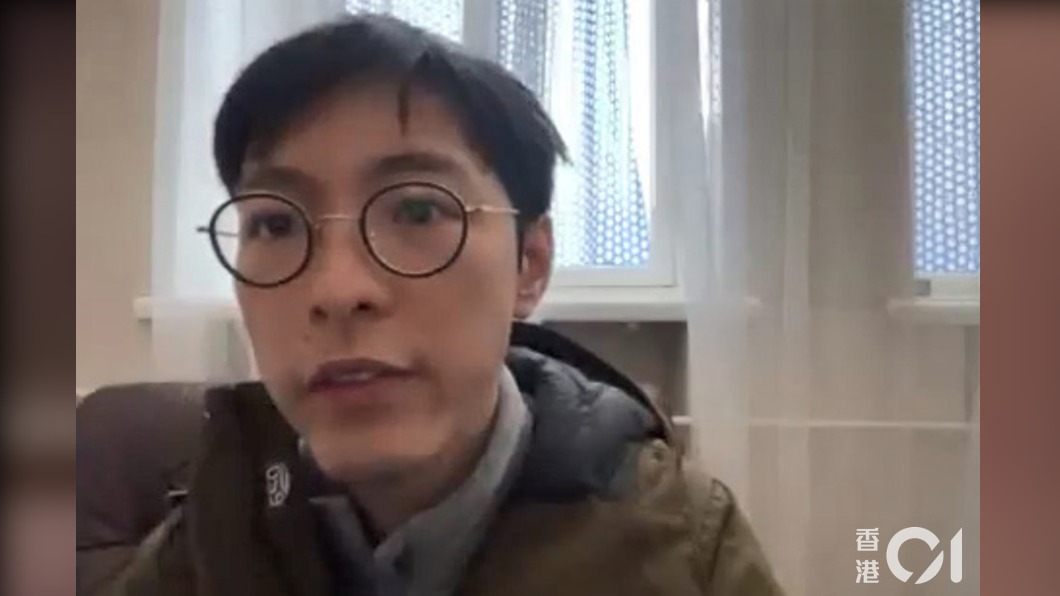 在基輔採訪戰況的獨立記者Kaoru Ng。（圖／香港01提供）