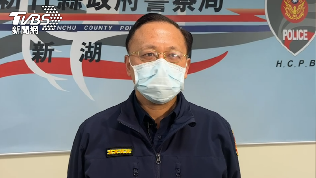 新湖分局長楊宗昆說明案情。（圖／警方提供）