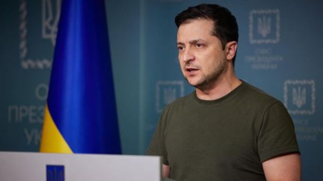烏克蘭總統澤倫斯基。（圖／翻攝自@zelenskiy_official IG）