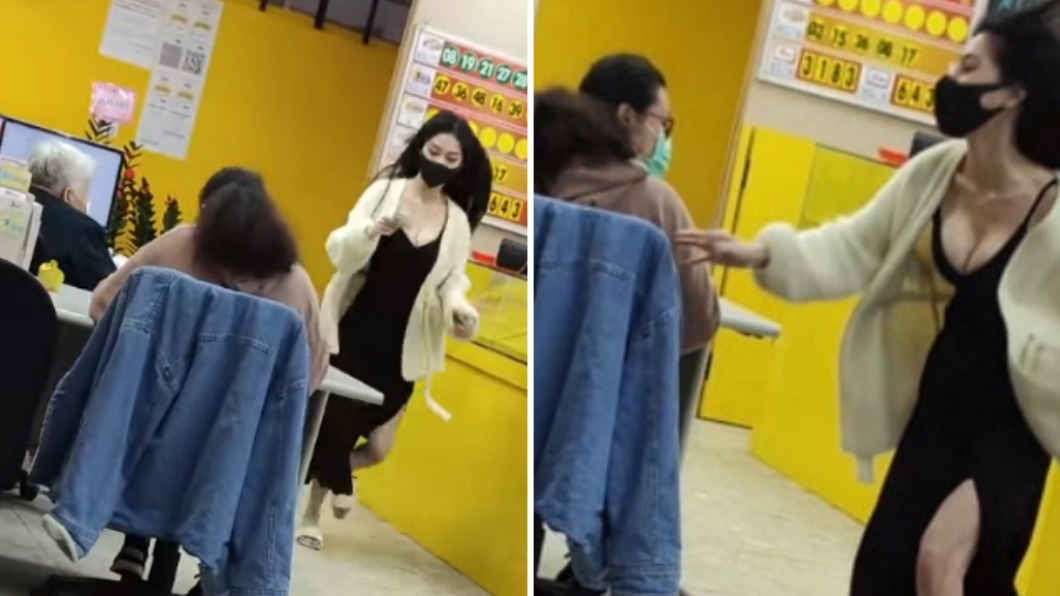彩券妹8秒片震暈網!低胸狂抖下秒險倒出 本尊神到了