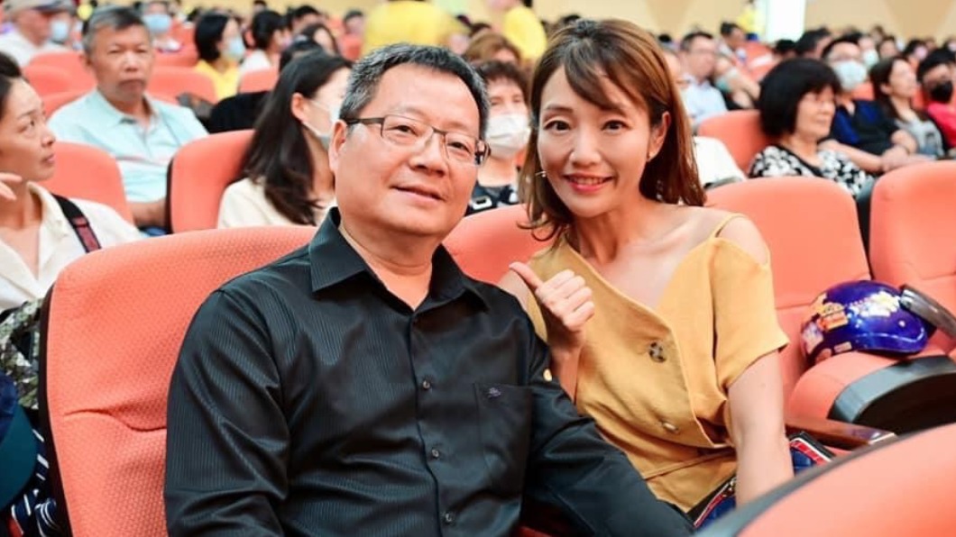 李天怡與丈夫郭人杰。（圖／翻攝自李天怡臉書）