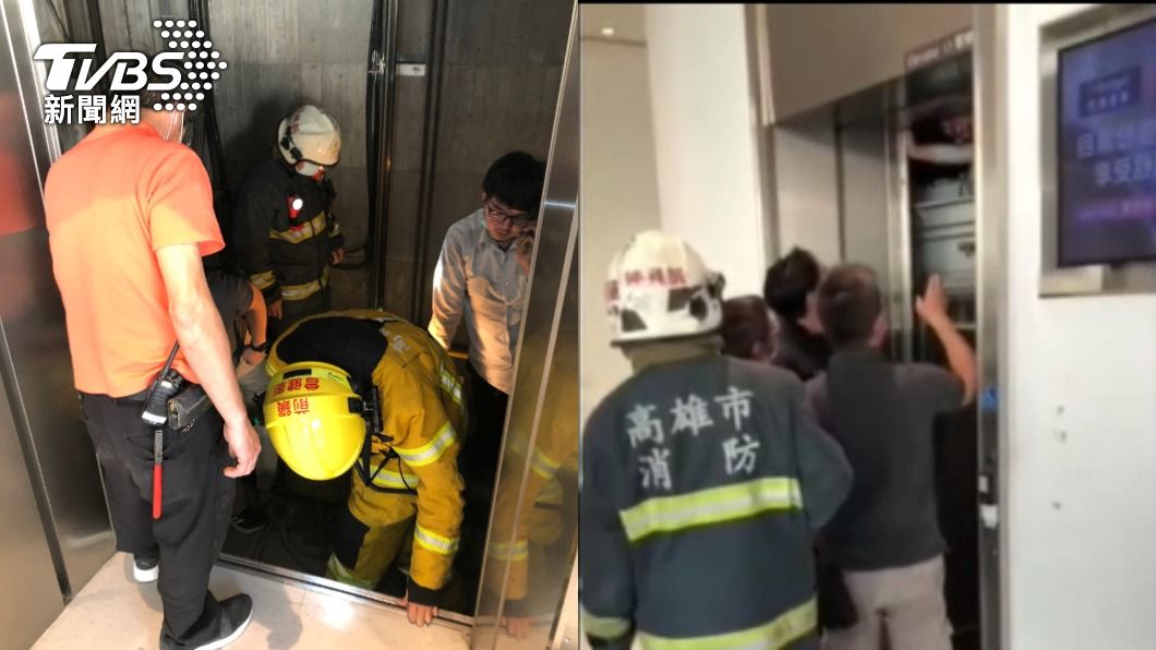 連假驚魂！高雄SKM PARK電梯故障　11人受困