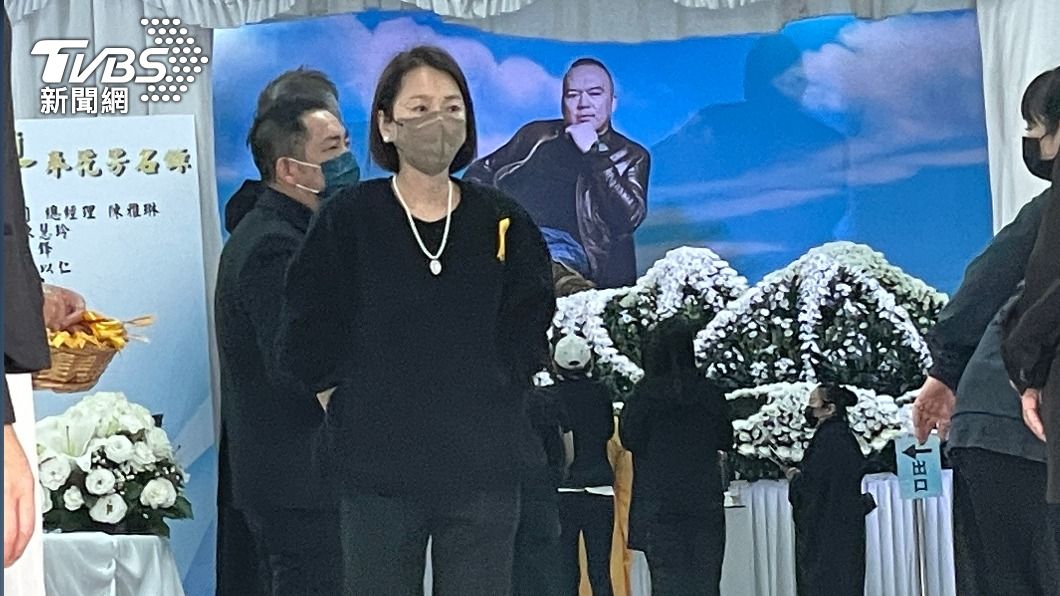六月擔任明金成告別式總召。（圖／許方正攝）