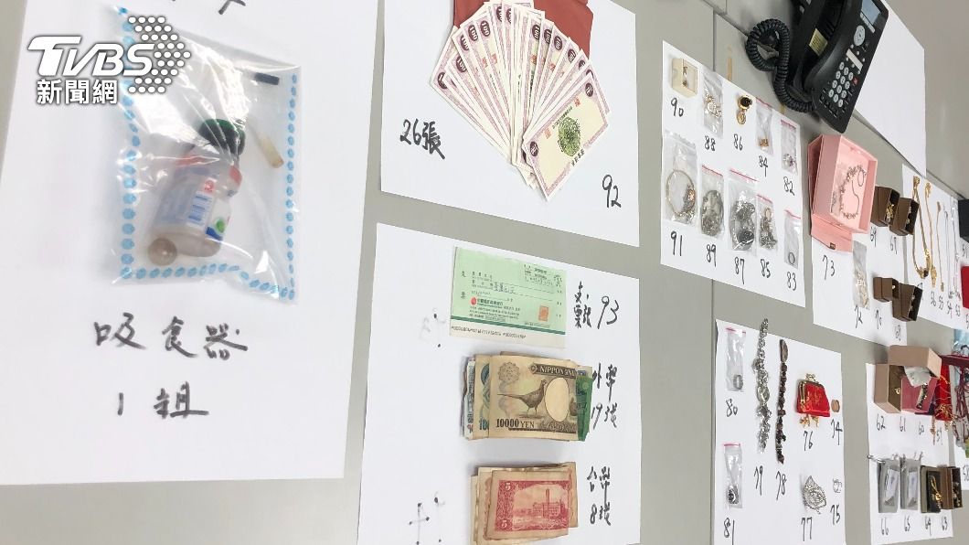 假釋期間再犯又遭警方逮捕。(圖/TVBS)