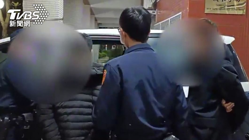 犯嫌被警方移送。（圖／TVBS）