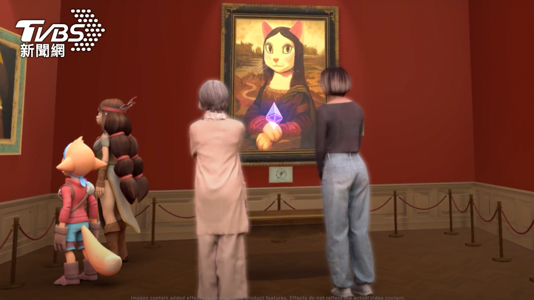 使用者可以透過VIVE Arts NFT市集買幅慕夏經典作品的NFT。(圖/HTC提供)