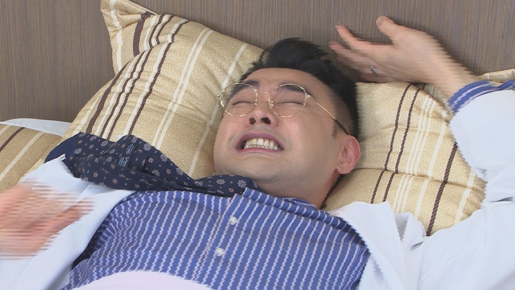 潘柏希體驗分娩陣痛痛到大叫。（圖／民視提供）