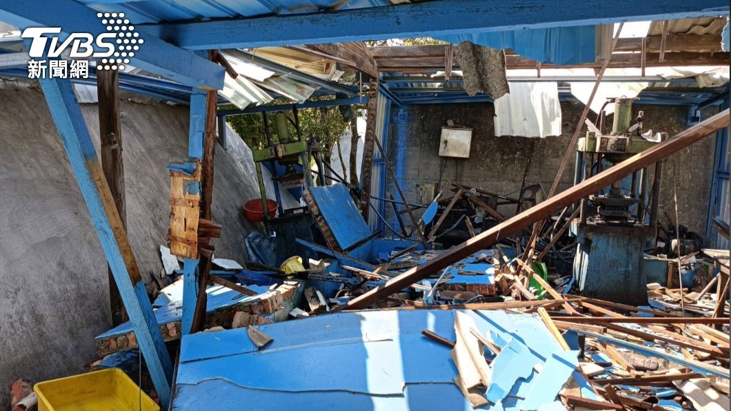 嘉義爆竹工廠壓藥室爆炸 一員工全身50%燒燙傷