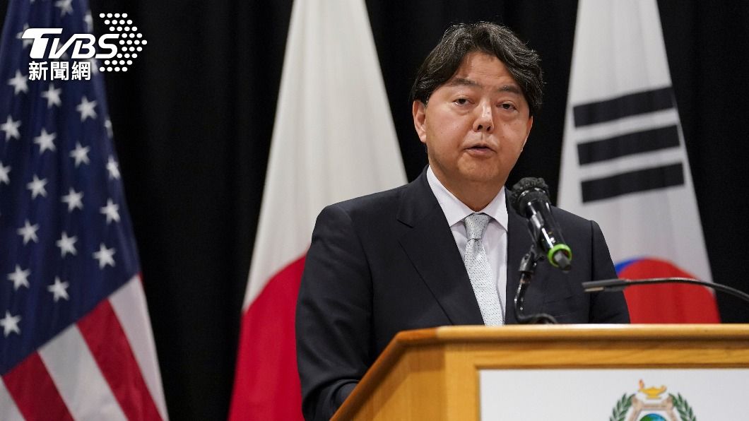 日本外相林芳正表示,不管是基於什麼目的,民眾現在都不宜前往烏克蘭。(圖/達志影像美聯社)