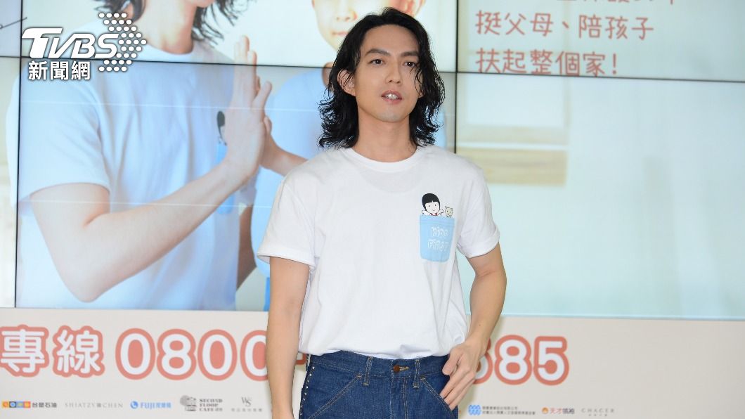 林宥嘉感謝老婆Kiki的照顧。(圖/許方正攝)