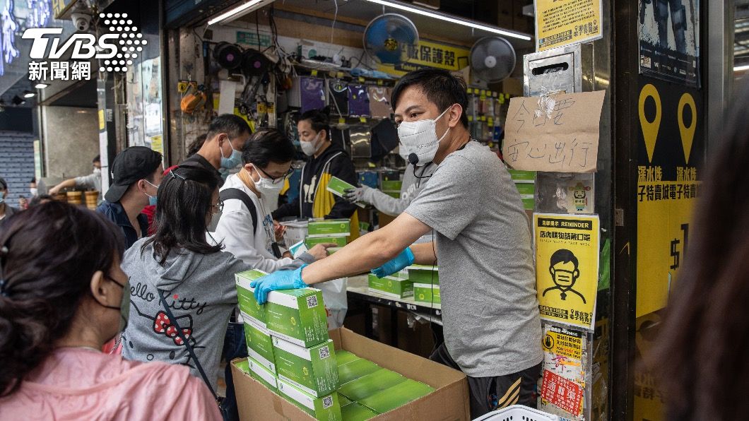 香港增55353確診創新高　傳封城篩檢民眾恐慌囤物資