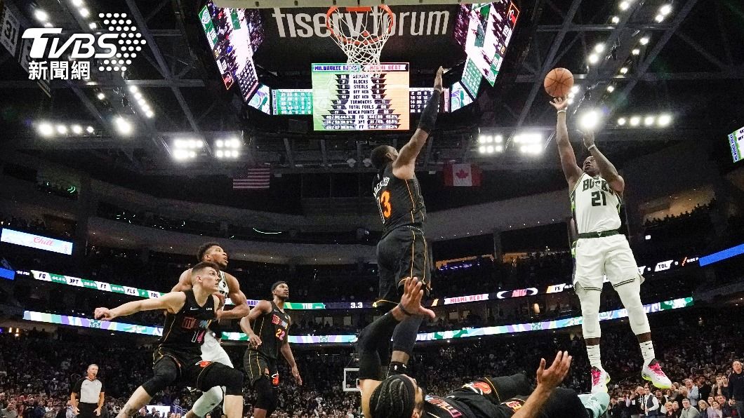 哈勒戴致勝打板 NBA公鹿末節精彩逆轉撲滅熱火