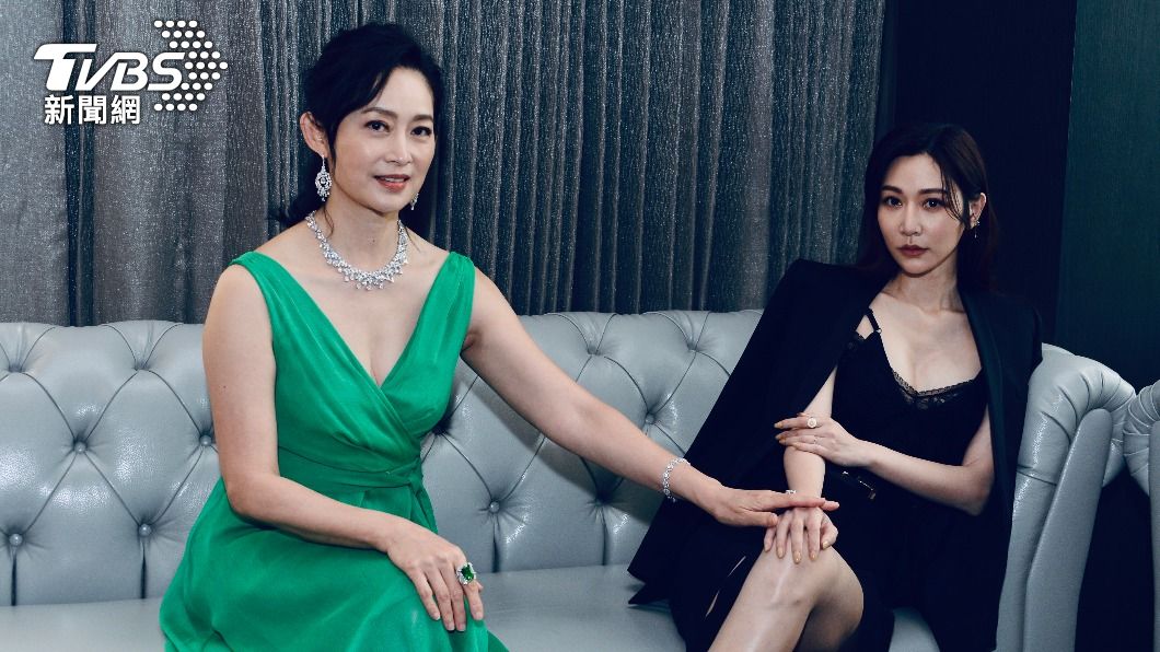劉瑞琪(圖左)分享與曾莞婷的神默契。(圖/許方正攝)