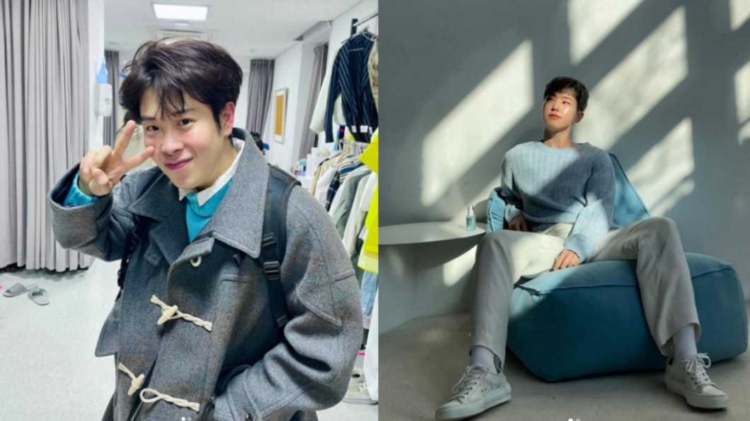 P.O(左)與SENVENTEEN Hoshi近日確診。(圖/翻攝自@pyojihoon_official、ho5hi_kwon IG )
