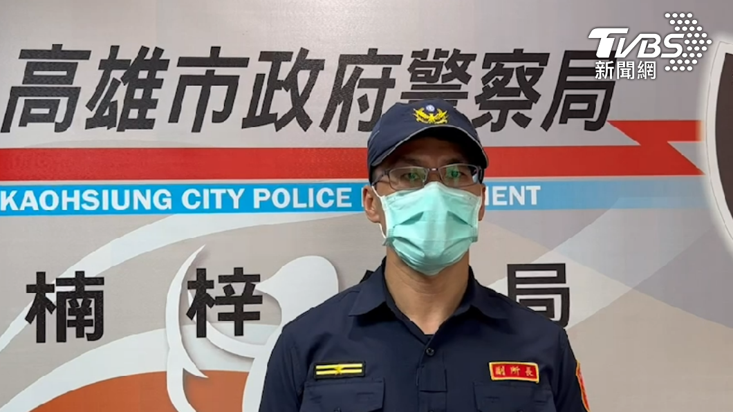 楠梓分局楠梓所副所長林昶宏說明案情。(圖/警方提供)