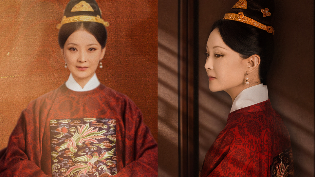 王豔在《尚食》中飾演霸氣女官。(圖/翻攝自微博)
