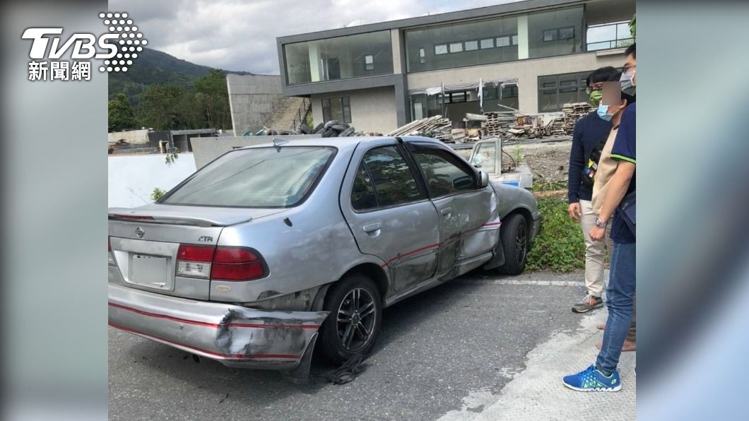 贓車。(圖/TVBS)