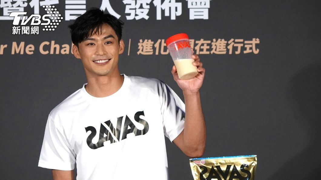 楊勇緯被問到是否參加《全明星運動會》,他語帶保留不把話說死。(圖/黃城碩攝)
