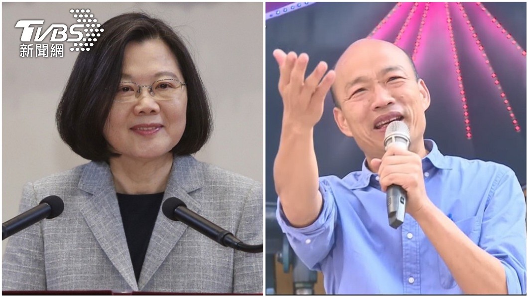 兩人政治立場迥異男方是資深英粉而女方是鐵桿韓粉。(合成圖/TVBS資料畫面)