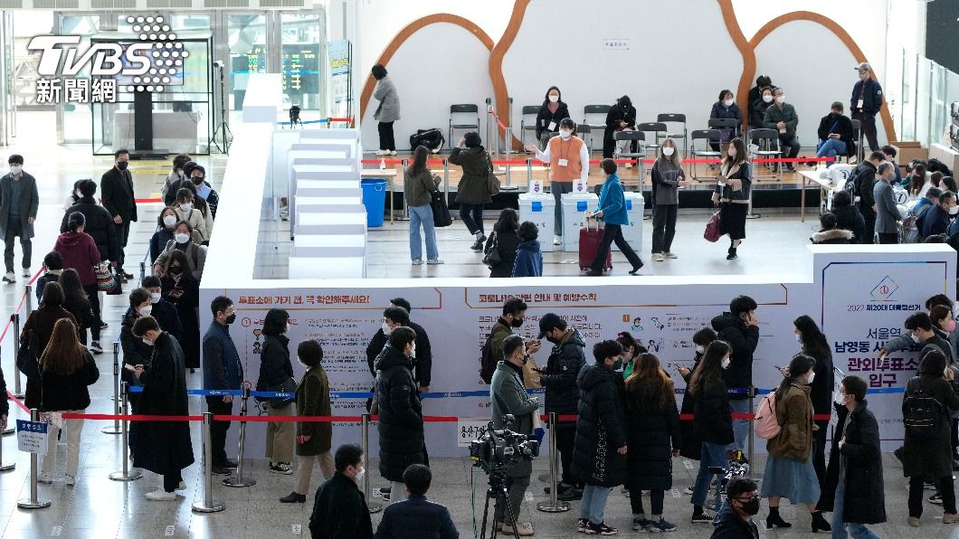 政黨輪替呼聲高!韓國總統大選事前投票率飆破3成創紀錄
