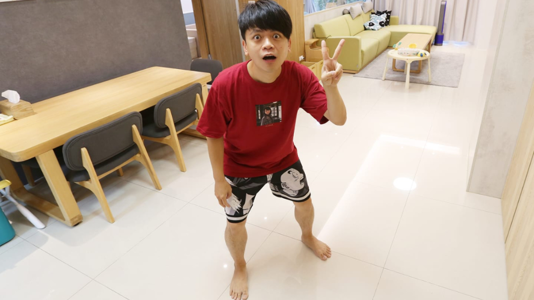 蔡阿嘎。(圖/翻攝自蔡阿嘎Facebook)